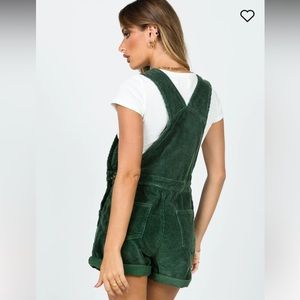 Princess Polly KACEY OVERALLS KHAKI